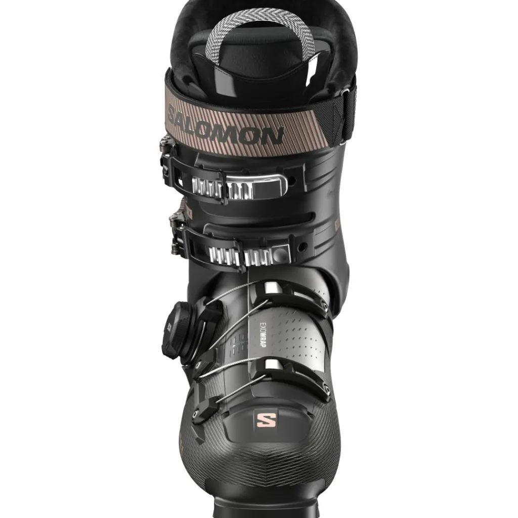 Skischoenen|Wintersport-Salomon S/Pro Supra X90 MV BOA skischoenen dames black beluga pink gold