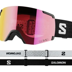 Salomon S-View skibril Sigma poppy red black< Skibrillen|Wintersport