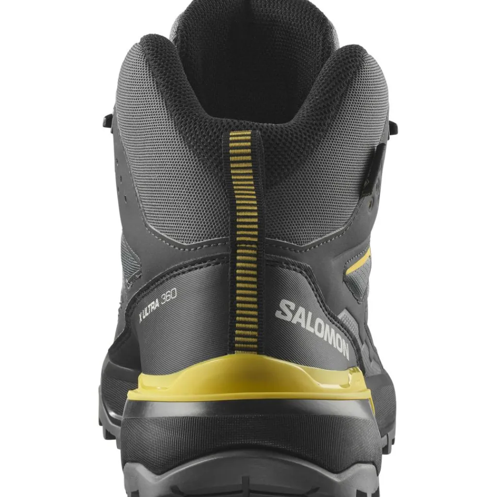 Salomon X ULTRA 360 GORE-TEX wandelschoenen heren castlerock black spicy mustard< Wandelen|Wandelschoenen