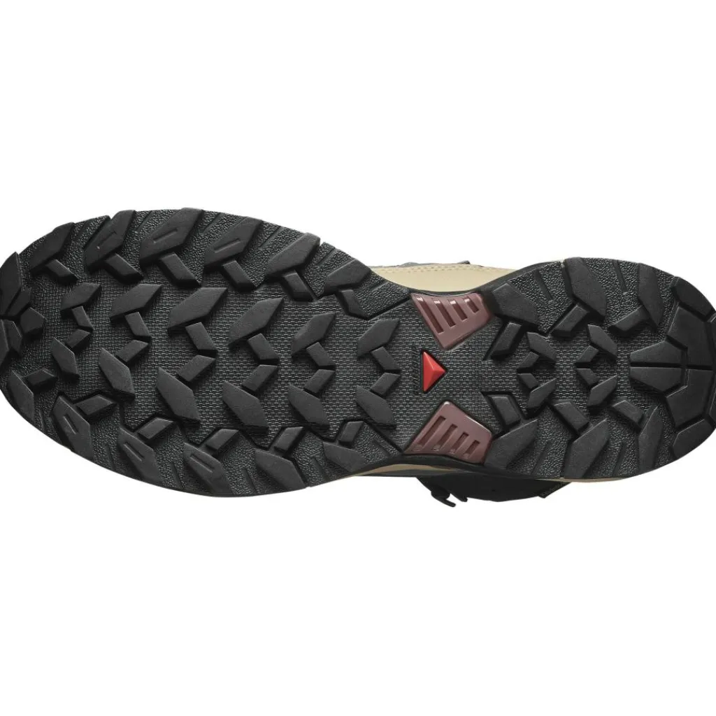 Wandelen|Wandelschoenen-Salomon X ULTRA 360 GORE-TEX wandelschoenen heren phantom desert tan rum raisin