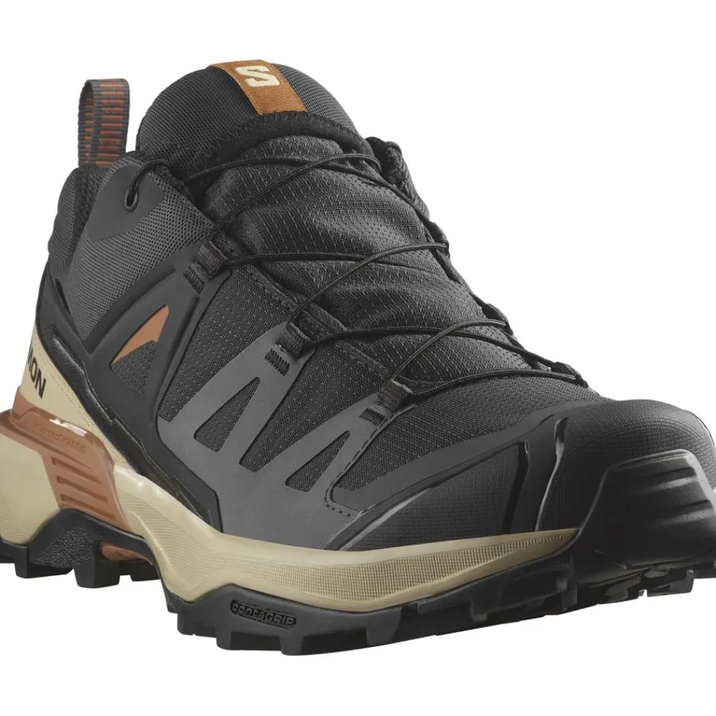 Wandelen|Wandelschoenen-Salomon X ULTRA 360 GORE-TEX wandelschoenen heren phantom safari caramel cafe
