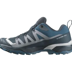 Wandelen|Wandelschoenen-Salomon X Ultra 360 GTX Lo wandelschoenen heren carbon india ink deep dive