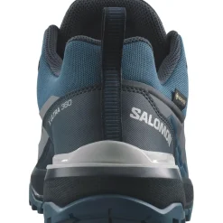 Wandelen|Wandelschoenen-Salomon X Ultra 360 GTX Lo wandelschoenen heren carbon india ink deep dive