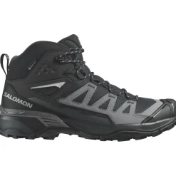 Wandelen|Wandelschoenen-Salomon X Ultra 360 GTX Mid wandelschoenen heren black magnet pewter