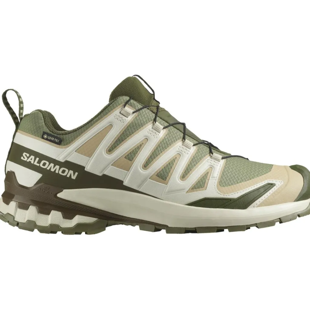 Salomon XA PRO 3D V9 GORE-TEX hardloopschoenen heren deep lichen green safari dark earth< Hardloopschoenen