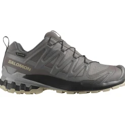Salomon XA PRO 3D V9 GORE-TEX hardloopschoenen dames plum kitten black gull< Hardloopschoenen