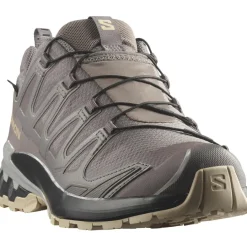 Salomon XA PRO 3D V9 GORE-TEX hardloopschoenen dames plum kitten black gull< Hardloopschoenen
