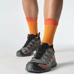 Salomon XA PRO 3D V9 GORE-TEX hardloopschoenen heren turbulence black burnt ochre< Hardloopschoenen