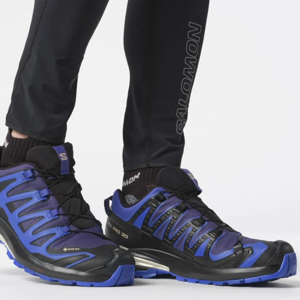 Salomon XA PRO 3D V9 GORE-TEX wandelschoenen heren blue print surf the web lapis blue< Wandelen|Wandelschoenen