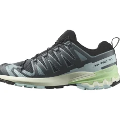 Hardloopschoenen-Salomon XA PRO 3D V9 hardloopschoenen dames turbulence iced aqua patina green