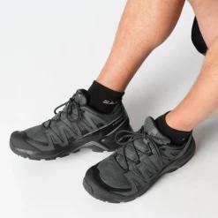 Wandelen|Wandelschoenen-Salomon X-ADVENTURE RECON GORE-TEX wandelschoenen heren asphalt castlerock black