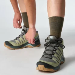 Salomon X-ADVENTURE RECON MID GORE-TEX wandelschoenen dames sedona sage grass tourmaline< Wandelen|Wandelschoenen