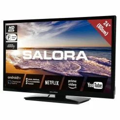 Salora 24" led smart televisie 12 - 230V< Audio & Video