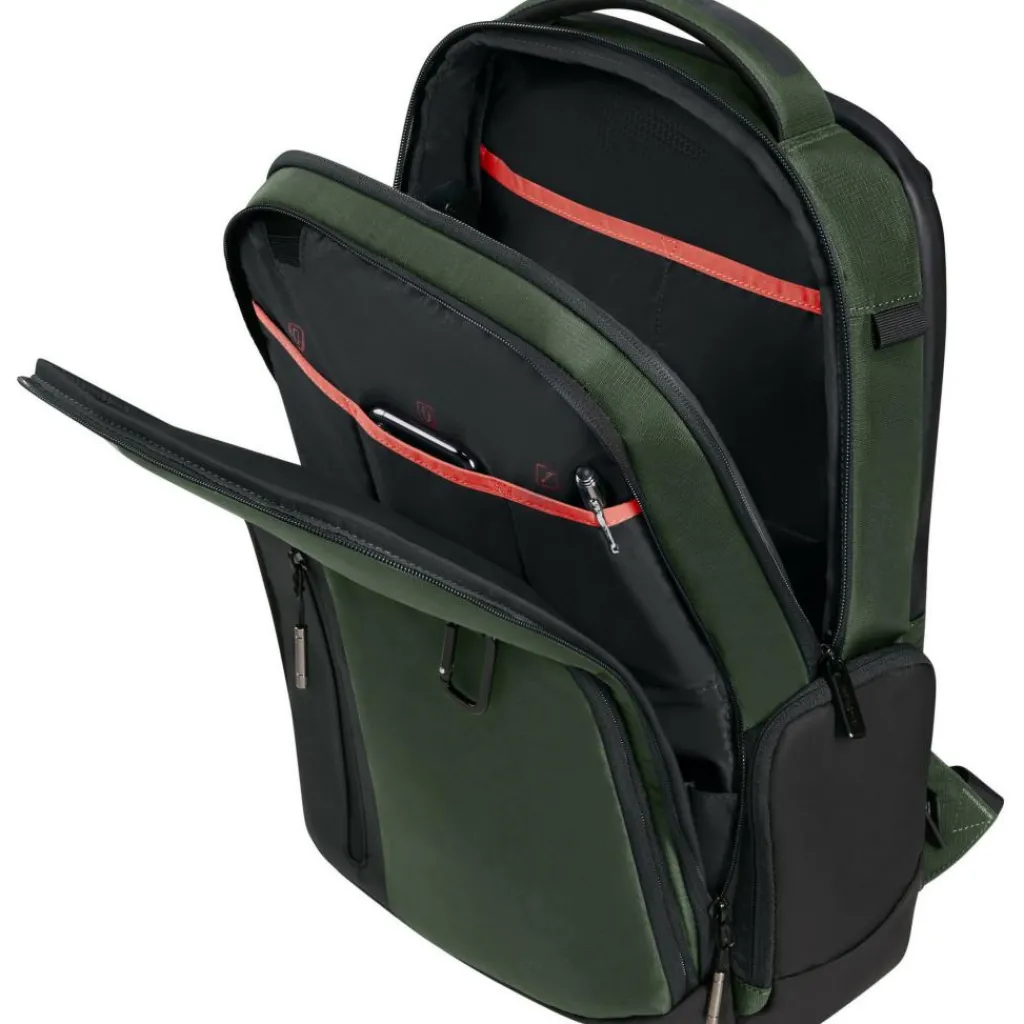 Samsonite Biz2go Daytrip 15,6 inch laptop rugzak 22,5 liter earth green< Overige Rugzakken