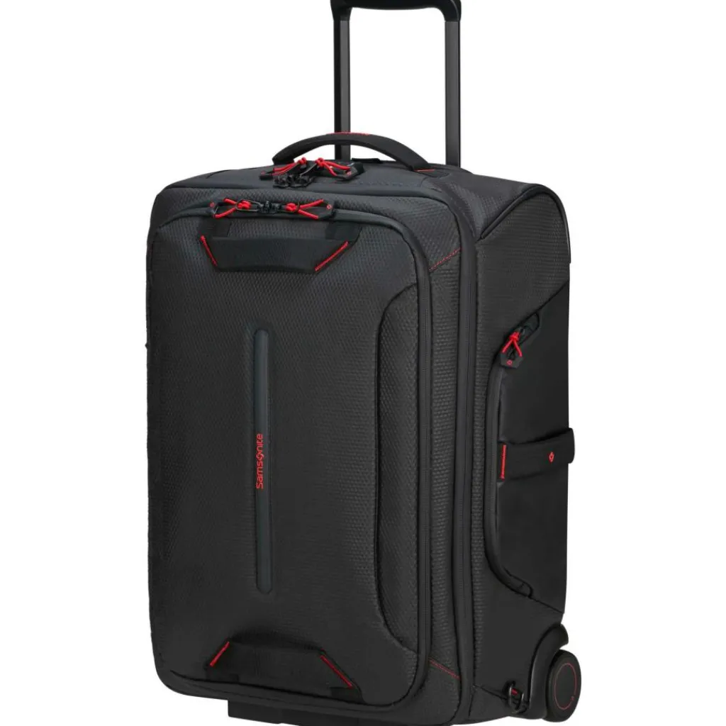 Koffersoorten|Fietsartikelen-Samsonite Ecodiver 55 koffer charcoal red