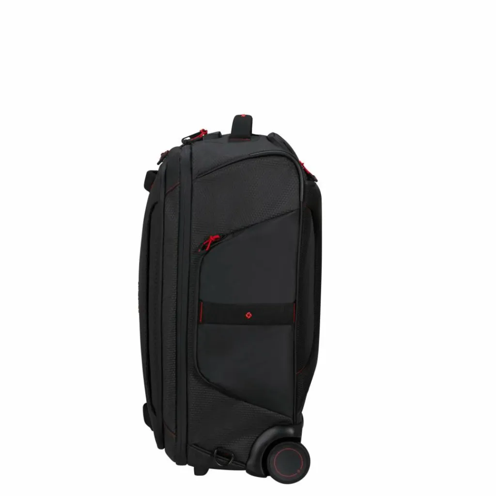 Koffersoorten|Fietsartikelen-Samsonite Ecodiver 55 koffer charcoal red