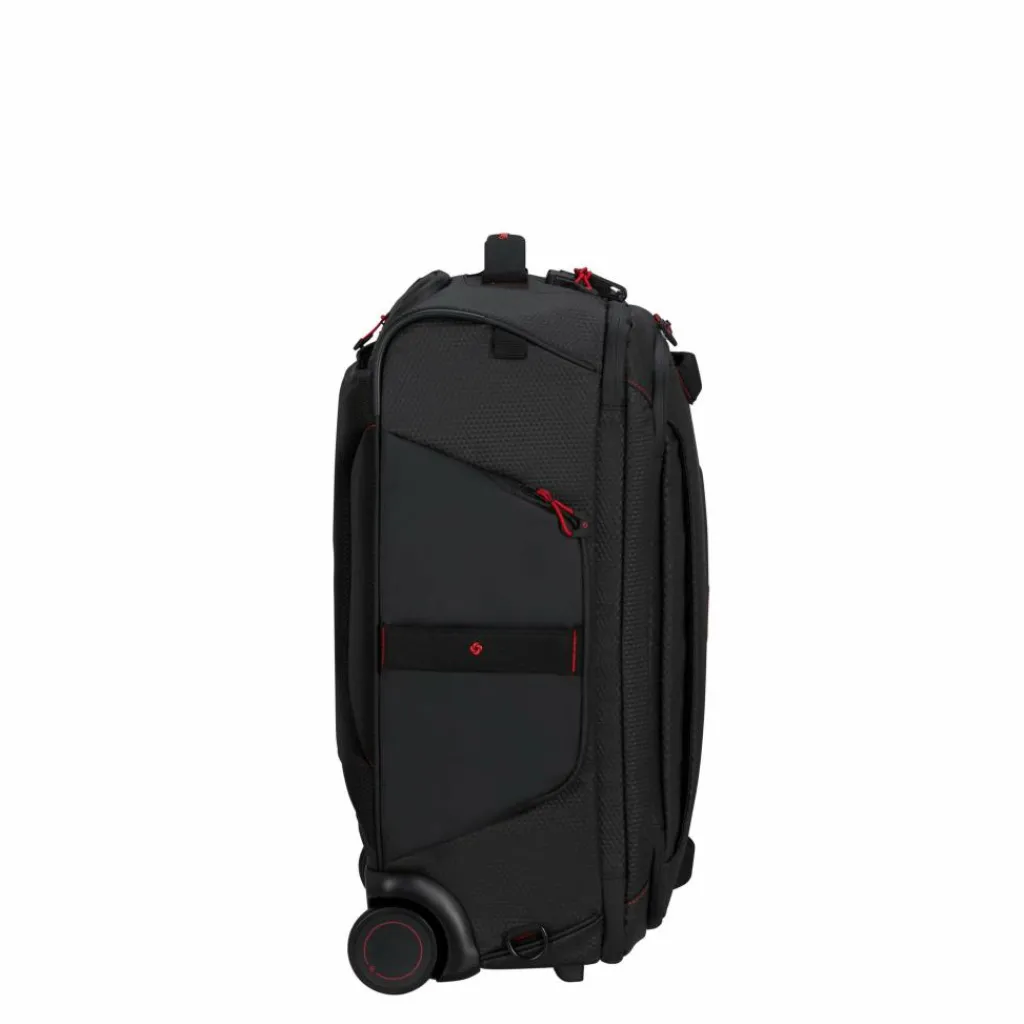 Koffersoorten|Fietsartikelen-Samsonite Ecodiver 55 koffer charcoal red