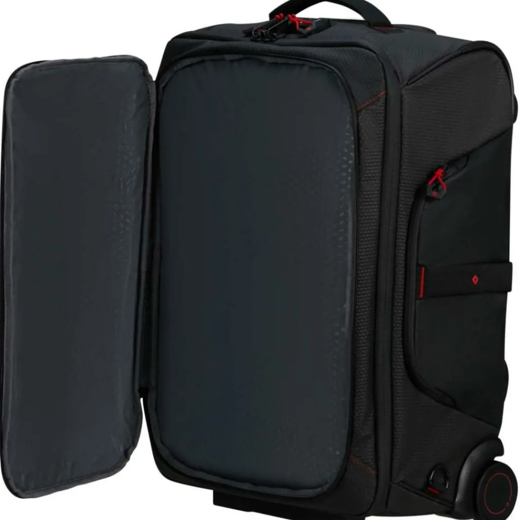 Koffersoorten|Fietsartikelen-Samsonite Ecodiver 55 koffer charcoal red