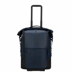 Koffersoorten|Fietsartikelen-Samsonite Ecodiver opvouwbare reistas 80 liter blue nights