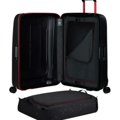 Samsonite Essens Spinner 75 koffer charcoal red< Koffersoorten|Fietsartikelen