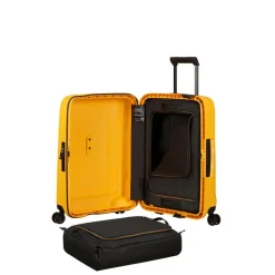 Koffersoorten|Fietsartikelen-Samsonite Essens Spinner 55 koffer radiant yellow