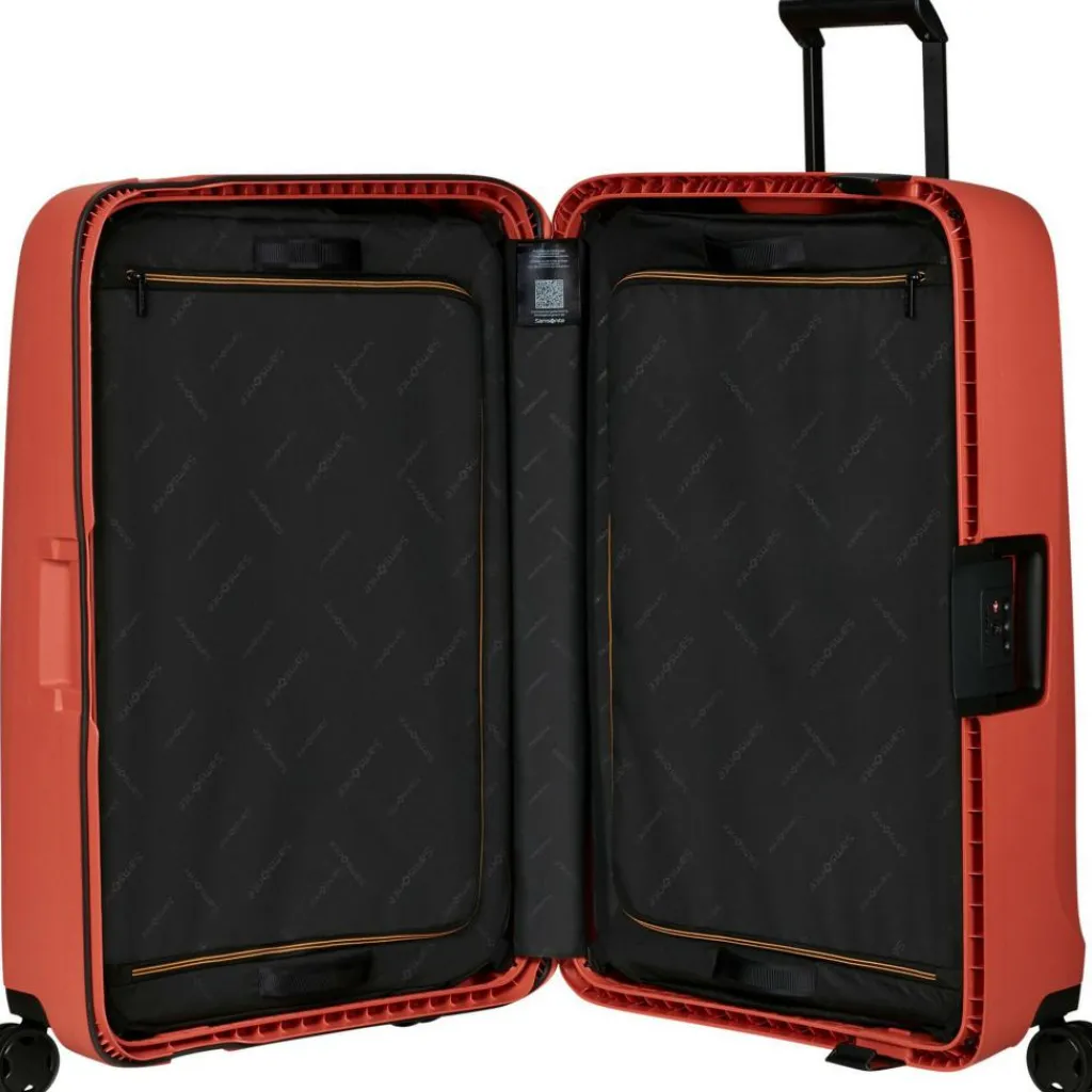 Fietsartikelen|Koffersoorten-Samsonite Essens Spinner 75 koffer clay