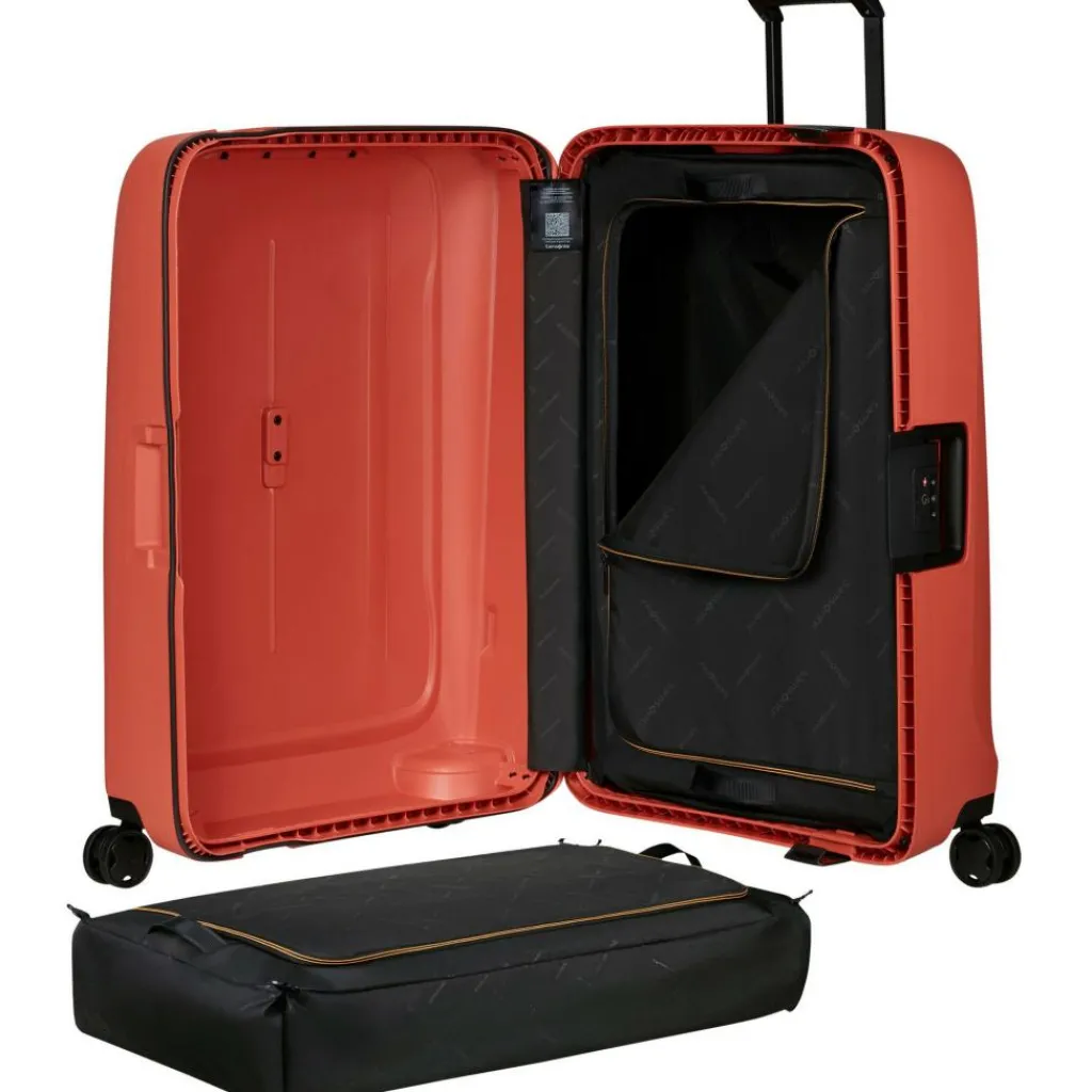 Fietsartikelen|Koffersoorten-Samsonite Essens Spinner 75 koffer clay