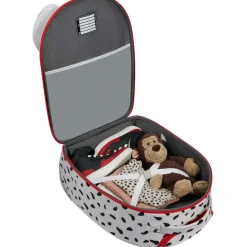 Koffersoorten|Fietsartikelen-Samsonite Happy Sammies Eco 45 koffer dalmation patch