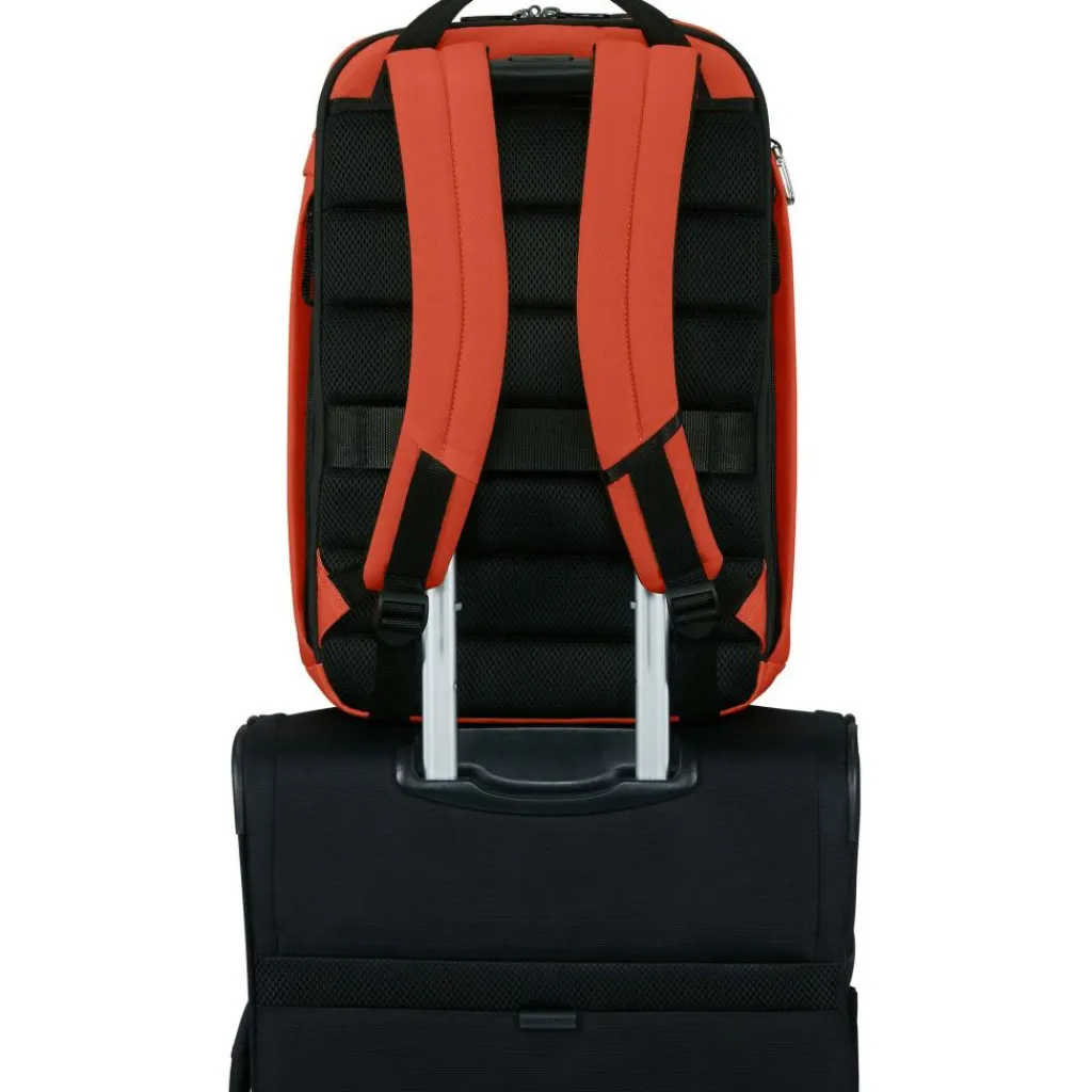 Samsonite Moderny 15,6 inch laptop rugzak 22,5 liter terracotta red< Overige Rugzakken