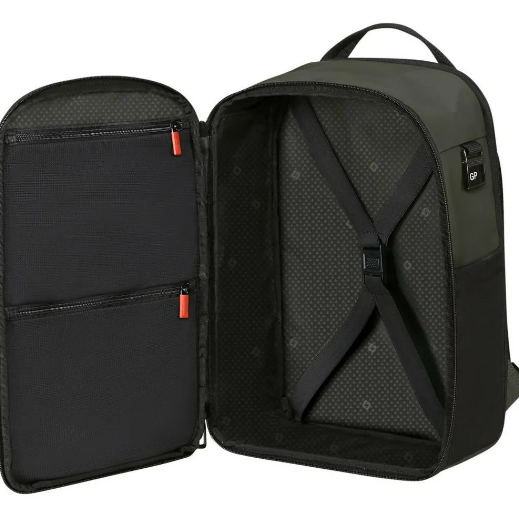 Samsonite Moderny Underseat 14,1 inch laptop rugzak 20 liter green< Overige Rugzakken