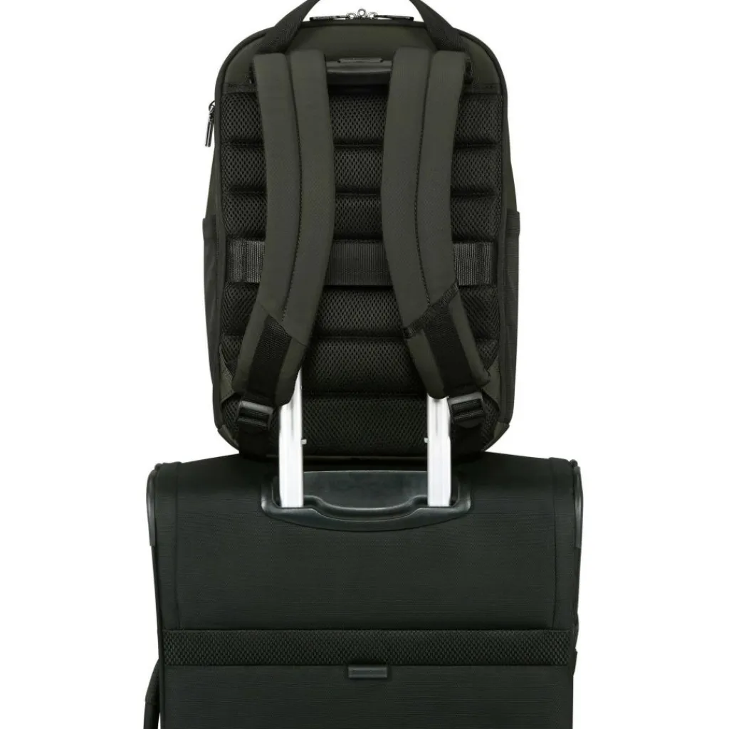 Samsonite Moderny Underseat 14,1 inch laptop rugzak 20 liter green< Overige Rugzakken