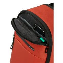 Samsonite Moderny Underseat 14,1 inch laptop rugzak 20 liter  terracotta red< Overige Rugzakken