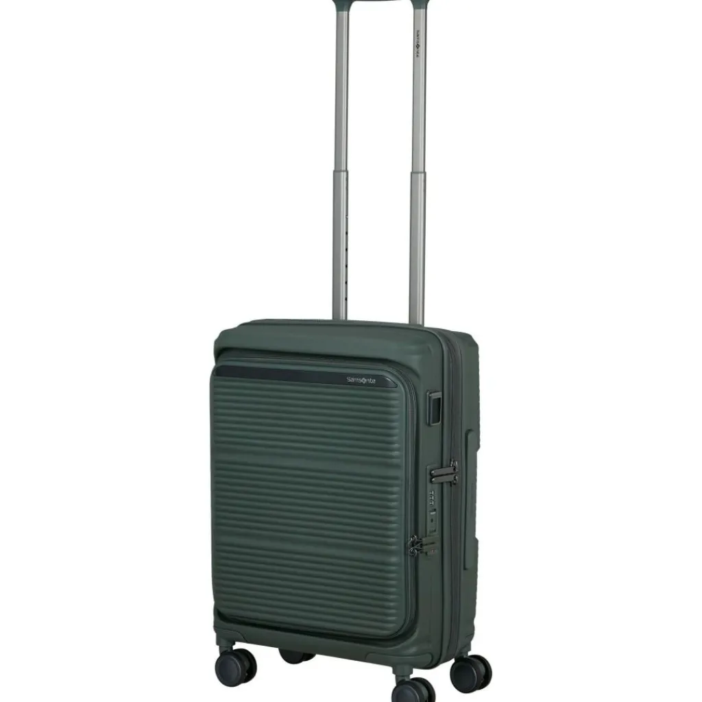 Fietsartikelen|Koffersoorten-Samsonite Paralux HS Spinner 55 koffer olive