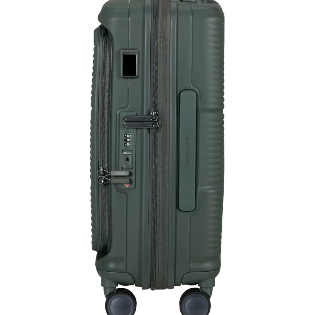 Fietsartikelen|Koffersoorten-Samsonite Paralux HS Spinner 55 koffer olive