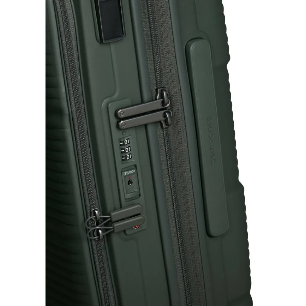 Fietsartikelen|Koffersoorten-Samsonite Paralux HS Spinner 55 koffer olive