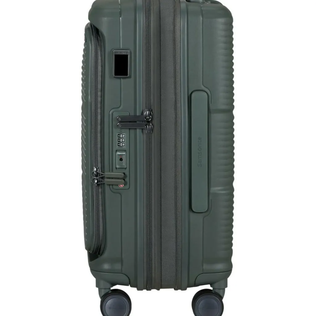 Fietsartikelen|Koffersoorten-Samsonite Paralux HS Spinner 55 koffer olive