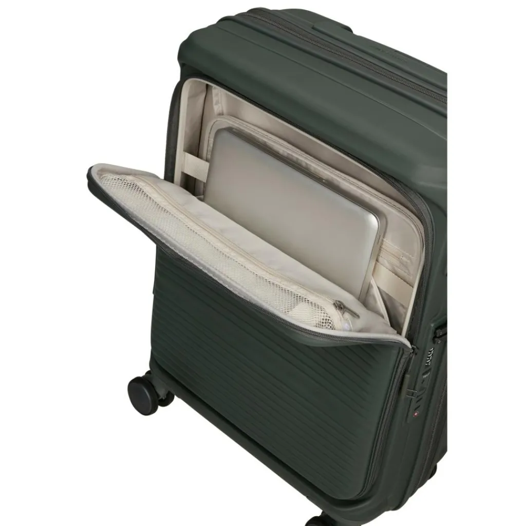 Fietsartikelen|Koffersoorten-Samsonite Paralux HS Spinner 55 koffer olive