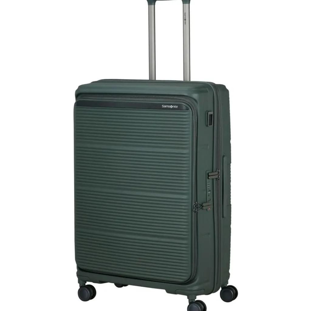 Koffersoorten|Fietsartikelen-Samsonite Paralux HS Spinner 75 koffer olive