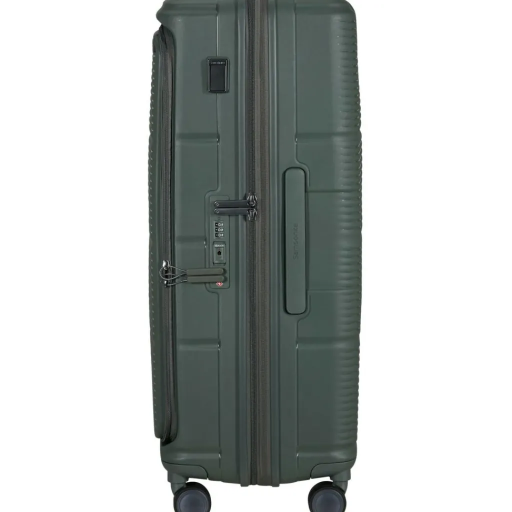Koffersoorten|Fietsartikelen-Samsonite Paralux HS Spinner 75 koffer olive