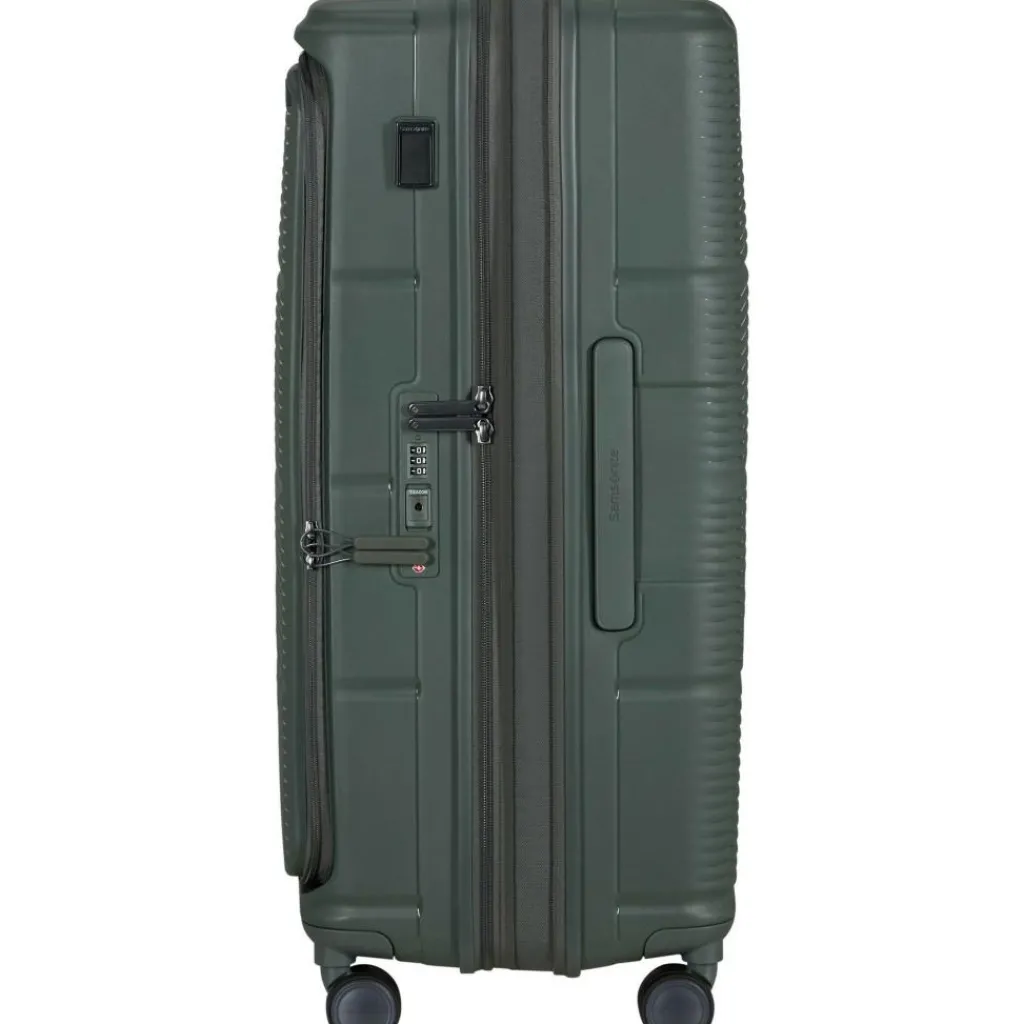 Koffersoorten|Fietsartikelen-Samsonite Paralux HS Spinner 75 koffer olive