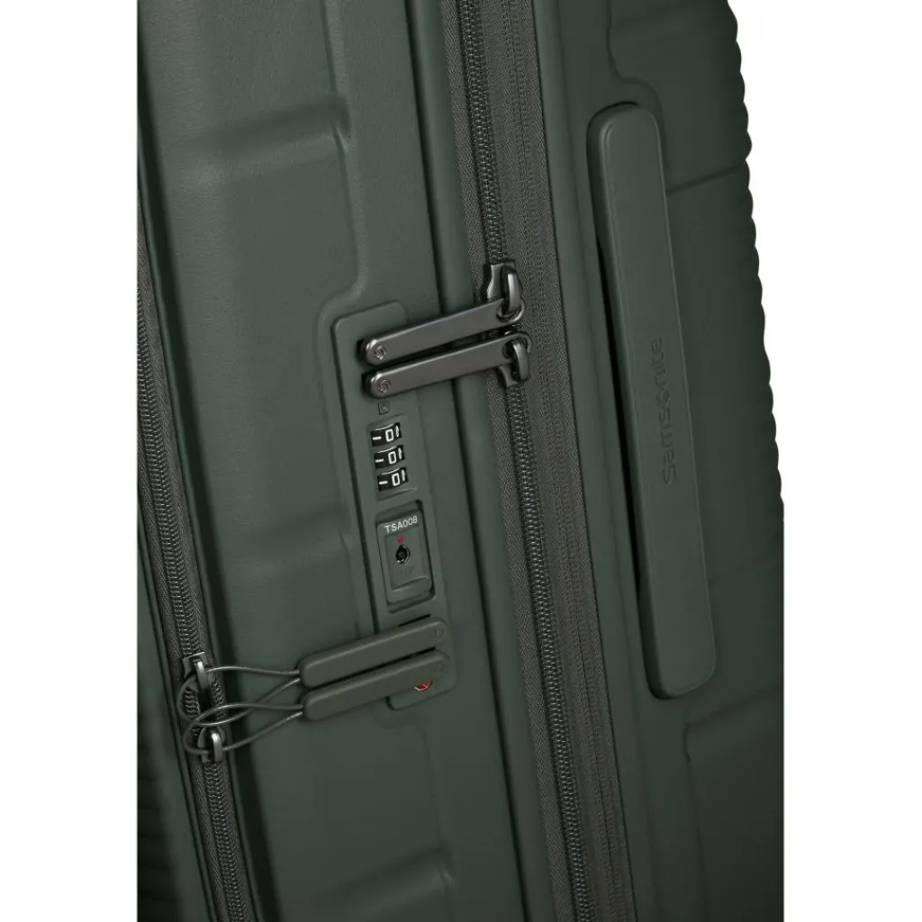 Koffersoorten|Fietsartikelen-Samsonite Paralux HS Spinner 75 koffer olive