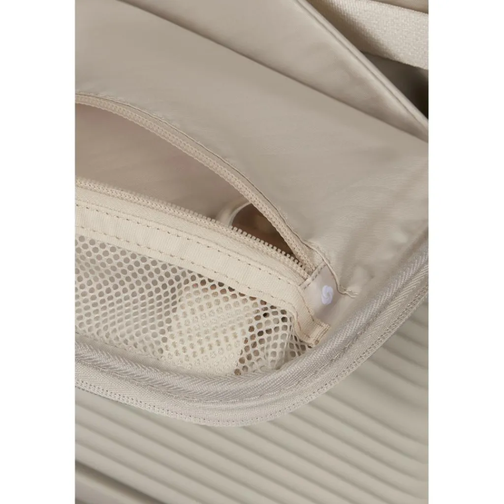 Koffersoorten|Fietsartikelen-Samsonite Paralux HS Spinner 55 koffer stone grey