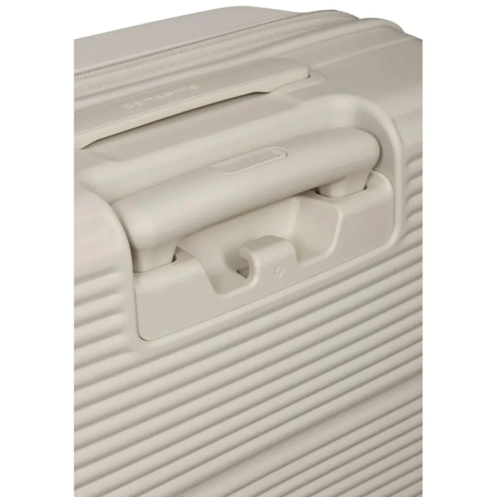 Koffersoorten|Fietsartikelen-Samsonite Paralux HS Spinner 55 koffer stone grey