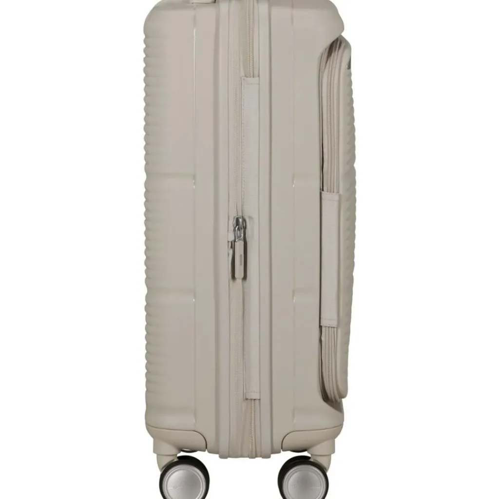 Koffersoorten|Fietsartikelen-Samsonite Paralux HS Spinner 55 koffer stone grey