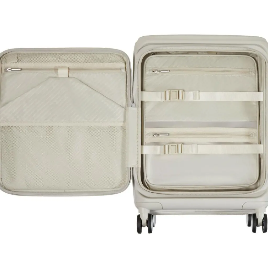 Koffersoorten|Fietsartikelen-Samsonite Paralux HS Spinner 55 koffer stone grey