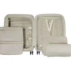 Koffersoorten|Fietsartikelen-Samsonite Paralux HS Spinner 55 koffer stone grey