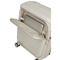 Koffersoorten|Fietsartikelen-Samsonite Paralux HS Spinner 55 koffer stone grey