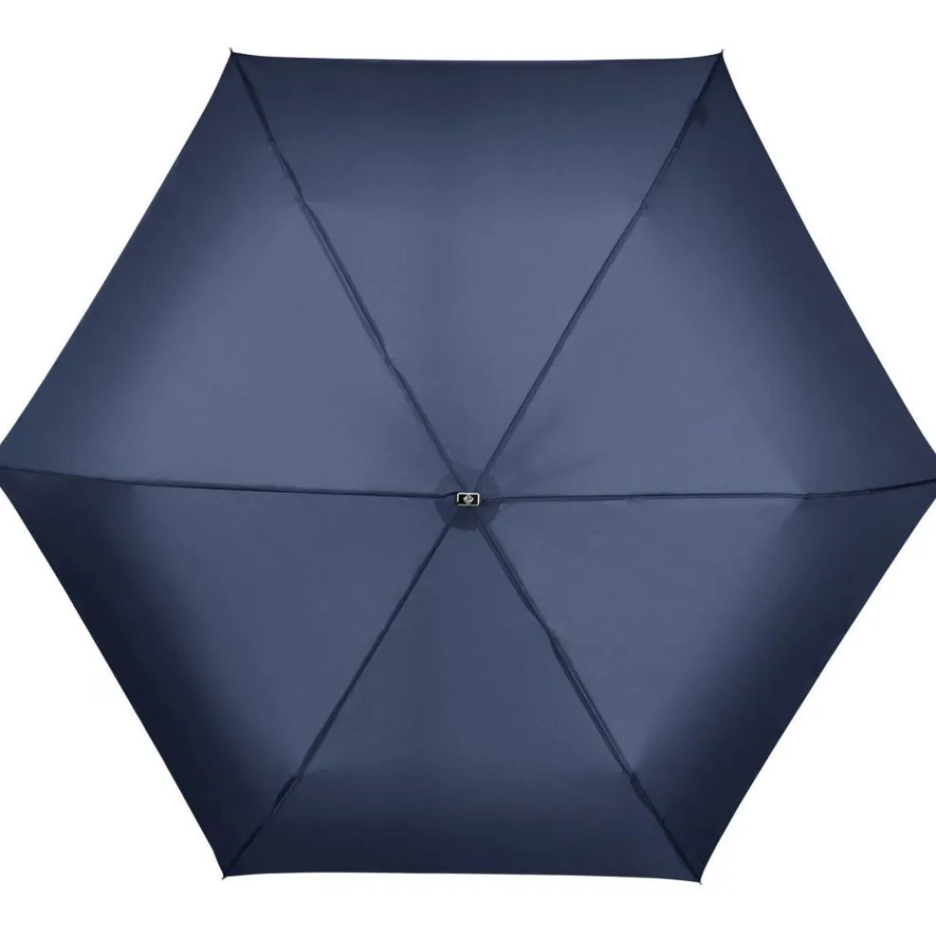 Paraplu's-Samsonite Rain Pro 3 Sect. Ultra Mini Flat paraplu blue