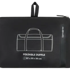 Reistassen-Samsonite Ta Revolution Foldable Duffle L 70 liter reistas black
