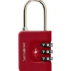 Koffer Accessoires|Fietsartikelen-Samsonite Ta Revolution TSA cijferslot red